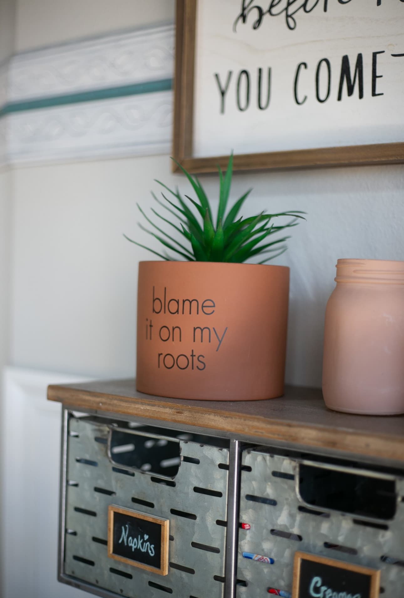 Salon decor — blame it on my roots