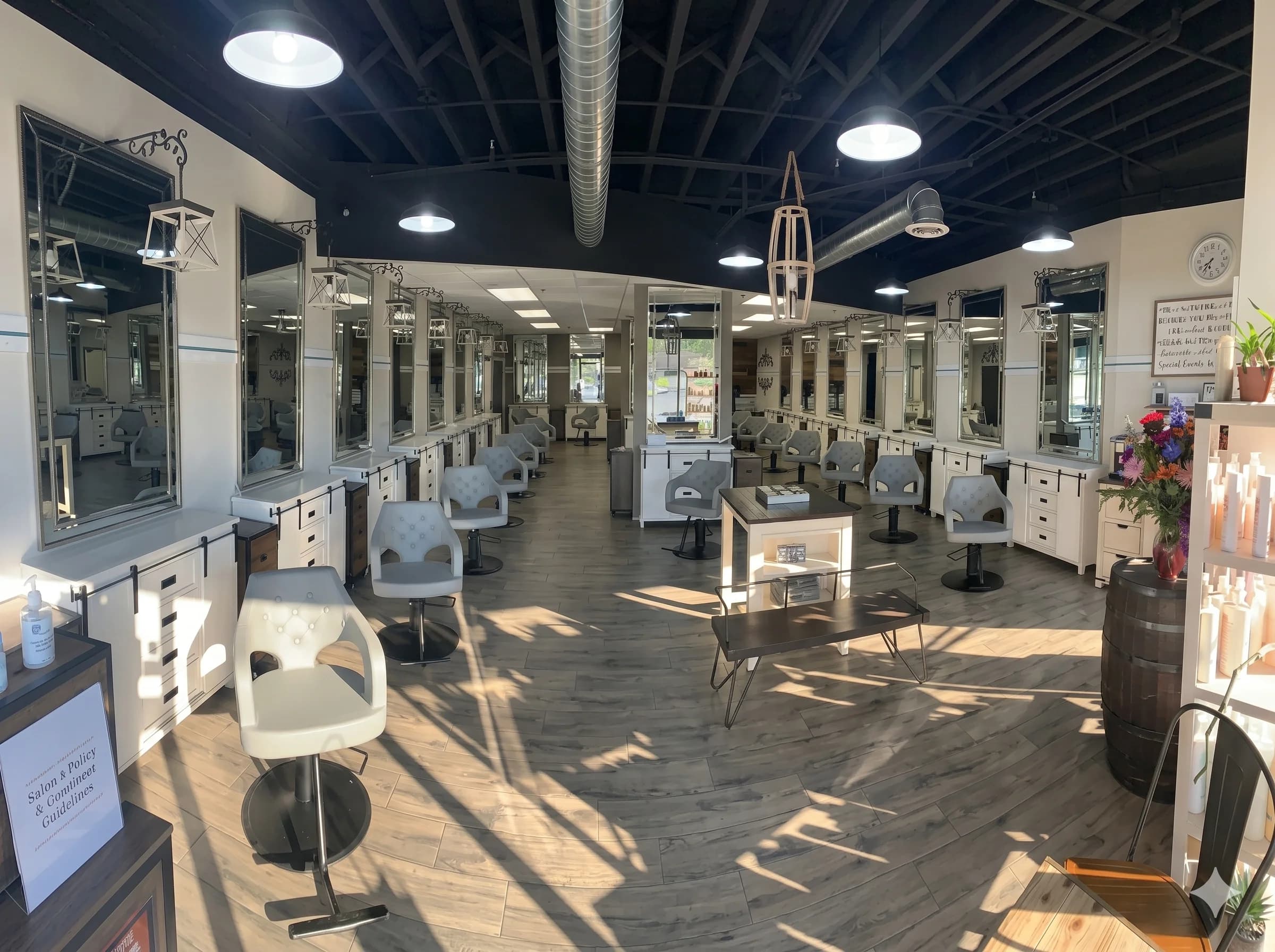 The Colour Parlor Wildomar salon interior